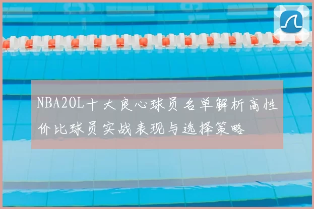 NBA2OL十大良心球员名单解析高性价比球员实战表现与选择策略